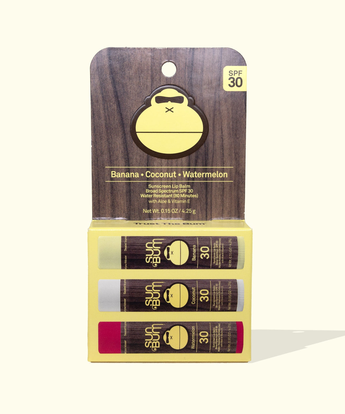 Original SPF 30 Sunscreen Lip Balm 3-Pack D1